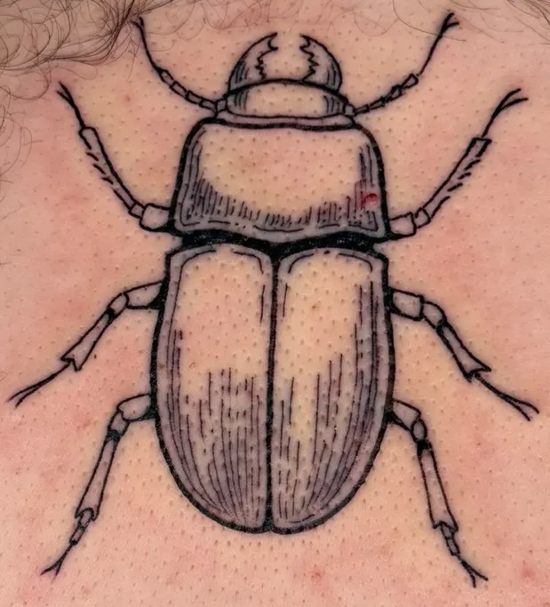 Time beetle tattoo from Doctor Who