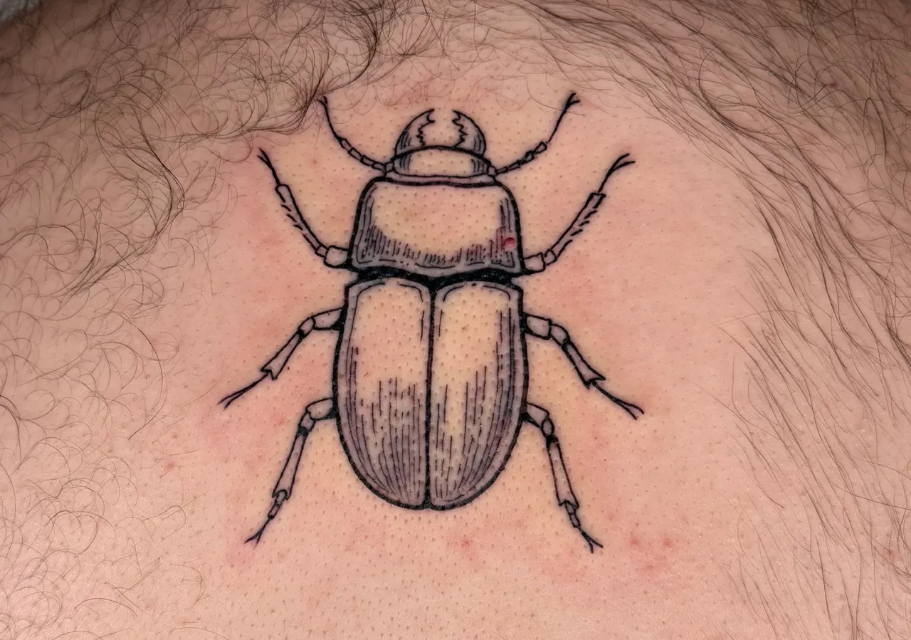 Time beetle tattoo from Doctor Who