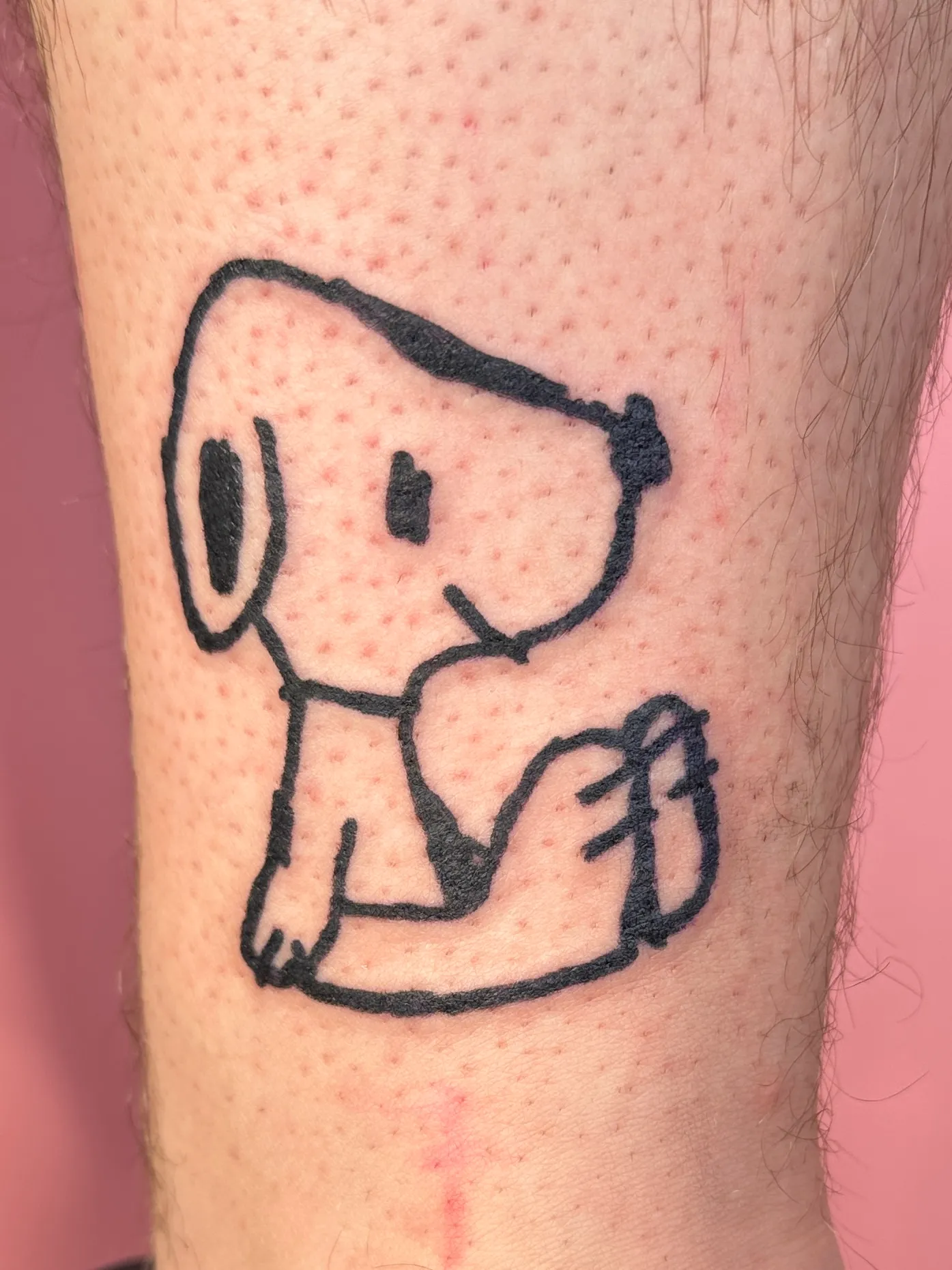 Snoopy tattoo